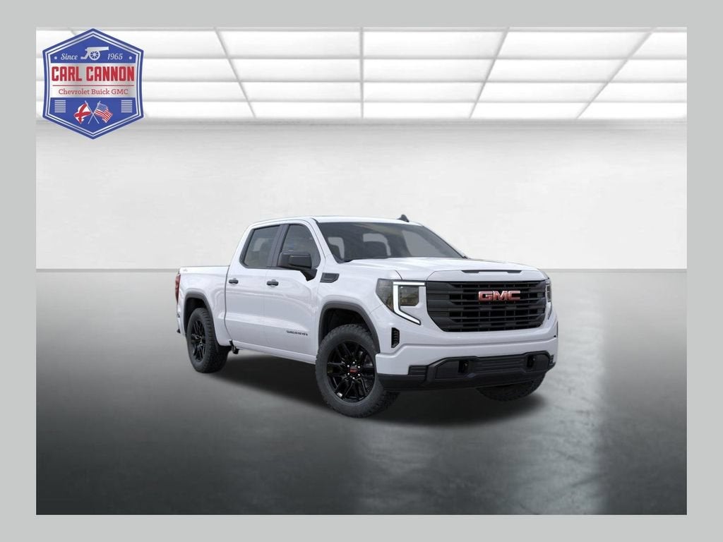 2026 GMC Sierra 1500 Pro in Summit White — front three-quarter view