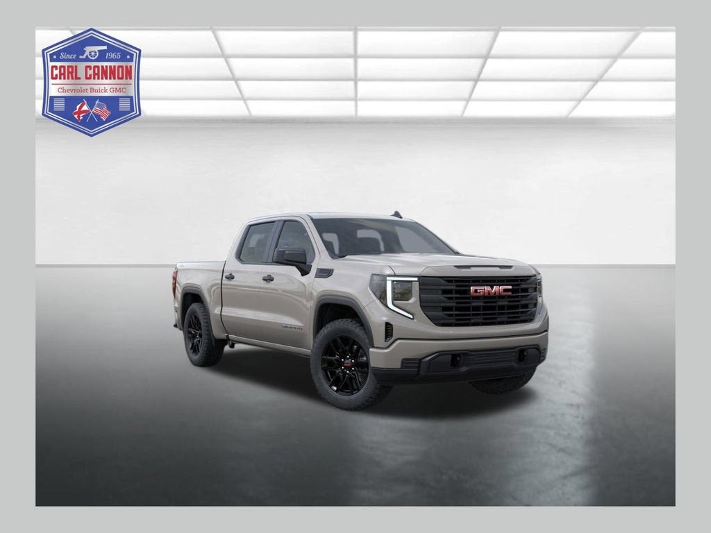2026 GMC Sierra 1500 Pro in Coastal Dune — front three-quarter view